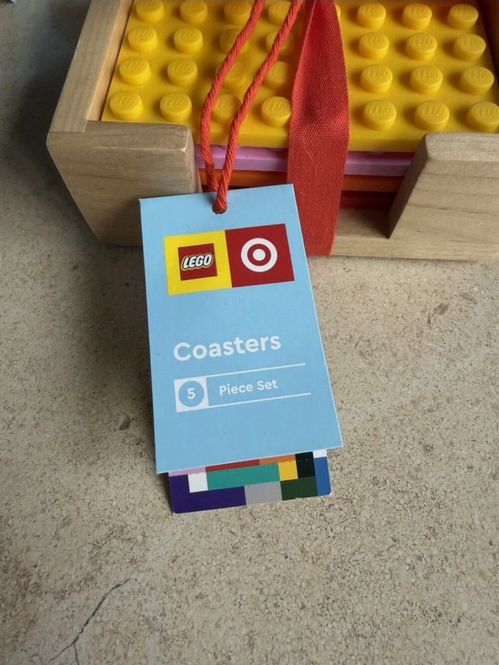 LEGO Coasters 5-Piece Set - Target